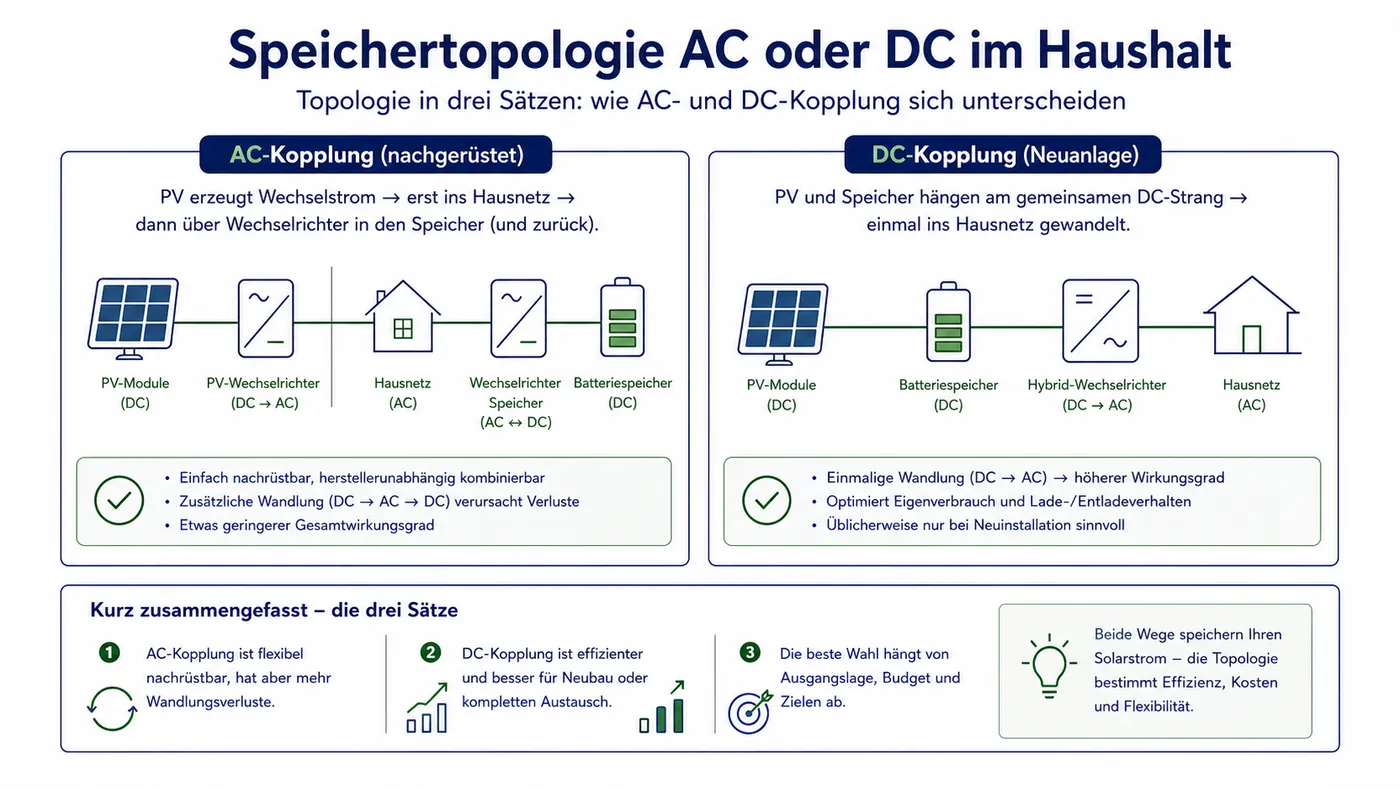 Vergleichsbild zu Speichertopologie AC/DC im Haushalt.
