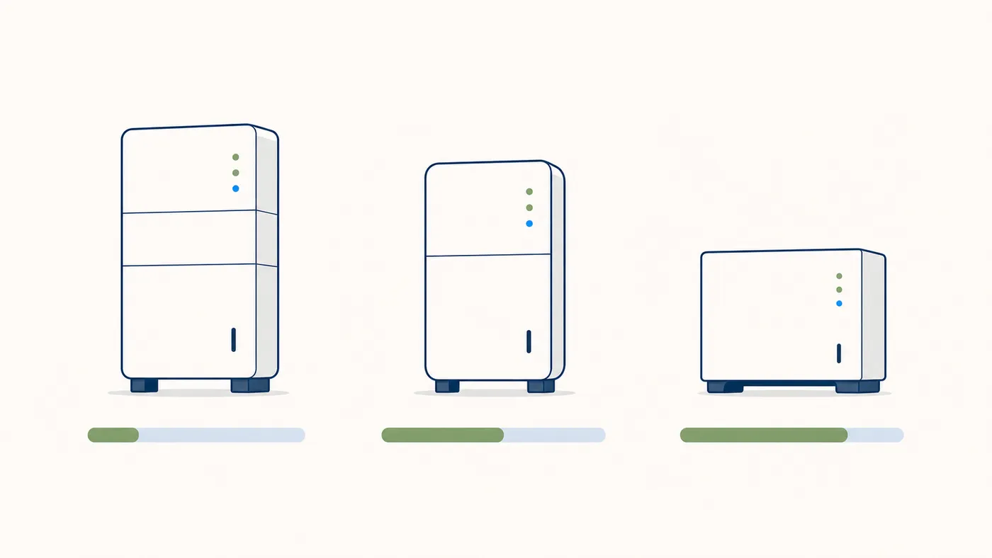 Balken-Diagramm Standby-Verbrauch: 4 W vs. 40 W vs. 64 W mit Jahreskosten-Skalierung.