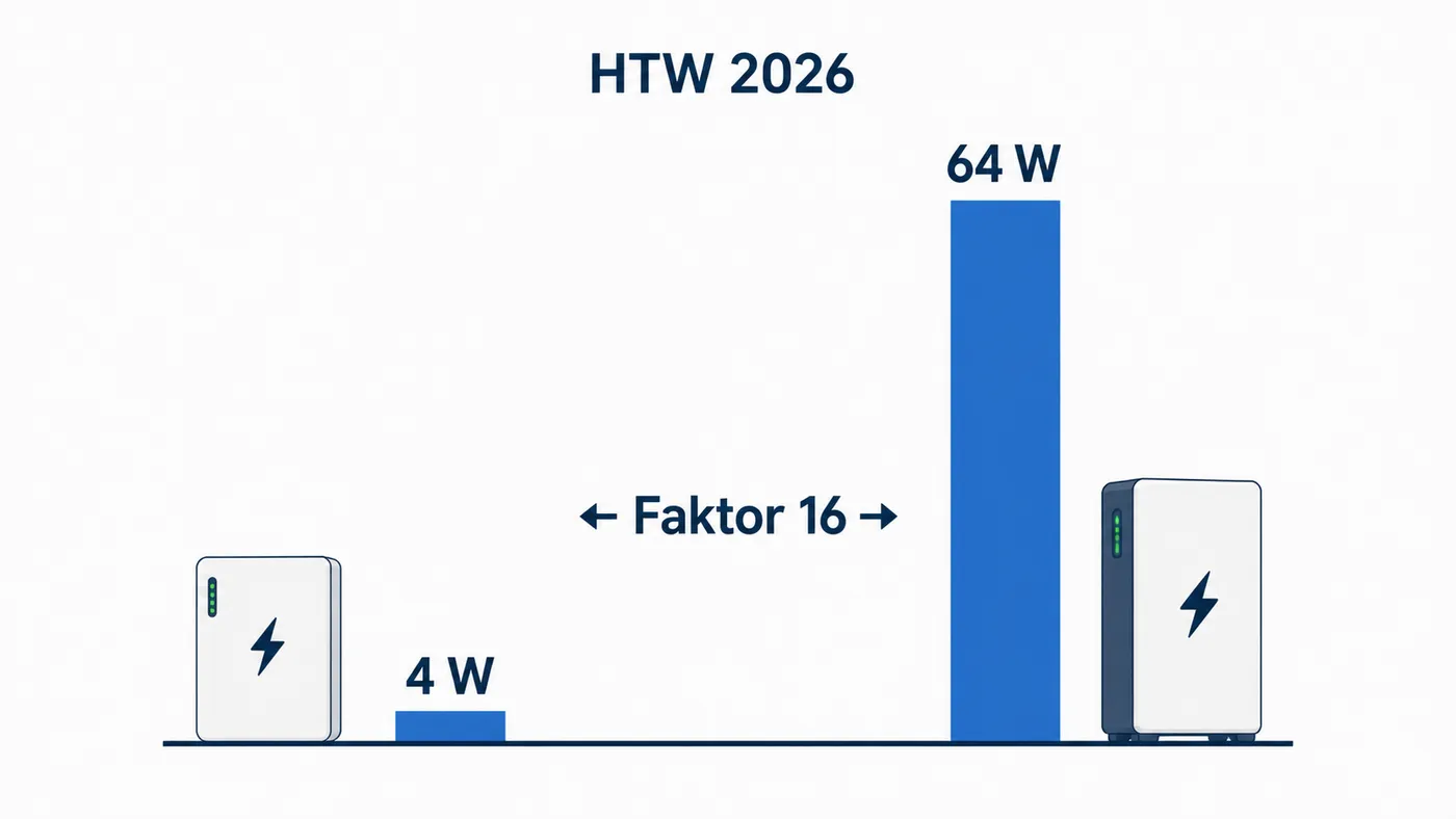 Die HTW-Inspektion 2026 zeigt Standby-Werte von 4 bis 64 Watt, also Faktor 16 zwischen bestem und schlechtestem Gerät.
