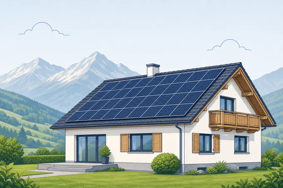 Photovoltaik in der Schweiz: Einmalvergütung, Meldung statt Bewilligung